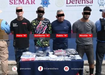 Vinculan a proceso a cuatro extranjeros por presunto narcomenudeo en Cancún