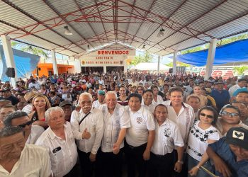 Rafa Marín y transportistas