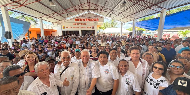 Rafa Marín y transportistas