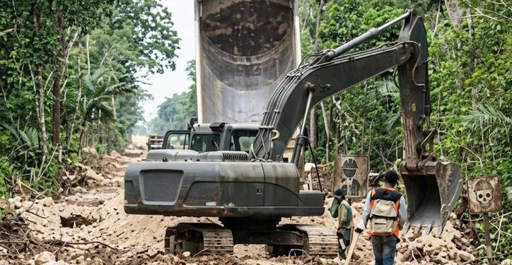 Obras del Tren Maya en Quintana Roo tras resolución judicial que negó una suspensión.