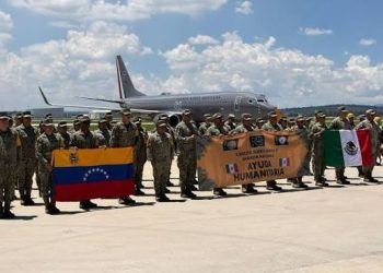 ayuda humanitaria de México a Venezuela tras terremotos con equipo de rescate y Fuerza Aérea Mexicana
