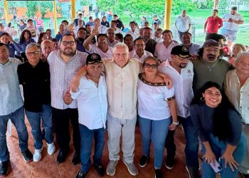 Rafa Marín en entusiasta encuentro