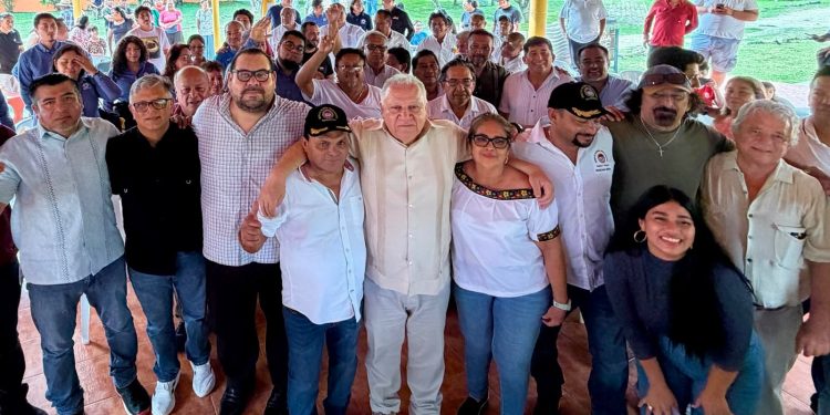 Rafa Marín en entusiasta encuentro