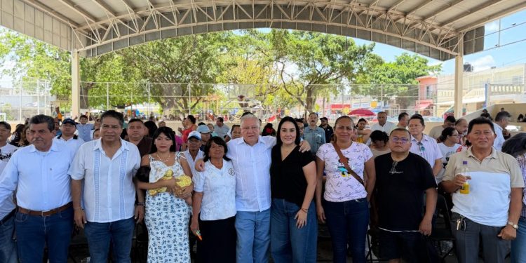 Lleva Rafa Marín a Playa del Carmen el mensaje de unidad y defensa de la soberanía nacional