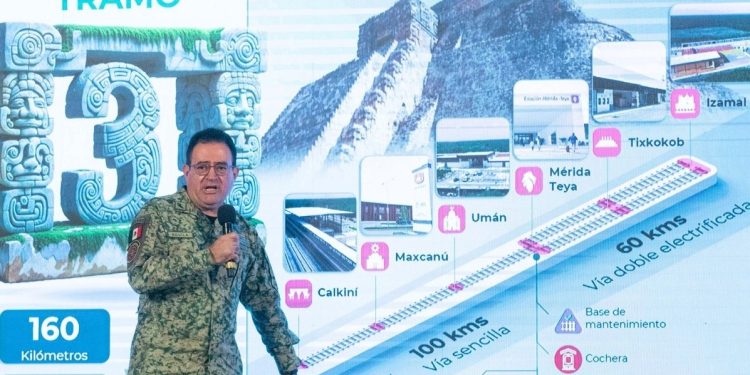 dirección del Tren Maya