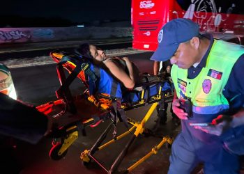 Accidente en bulevar de Playa del Carmen