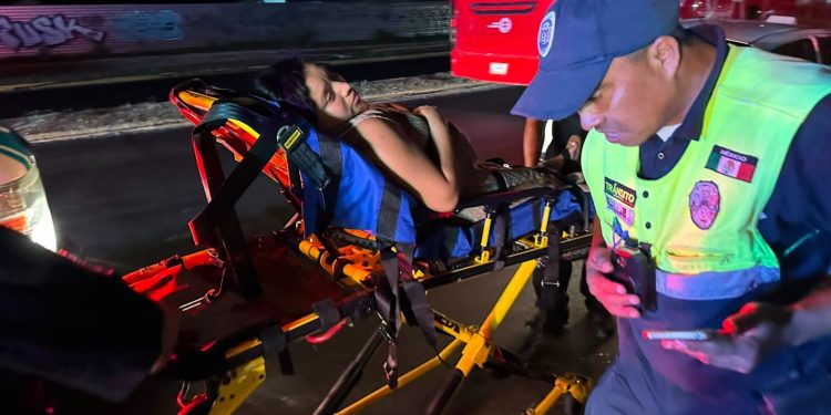 Accidente en bulevar de Playa del Carmen