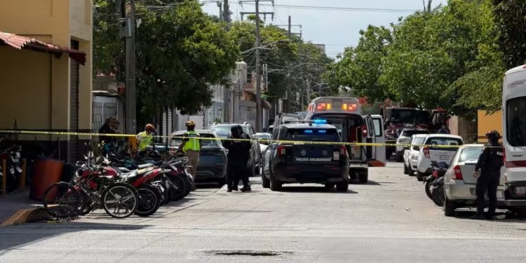 Asalto a camion de valores en Playa del Carmen