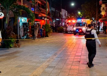 Balacera en la Quinta Avenida