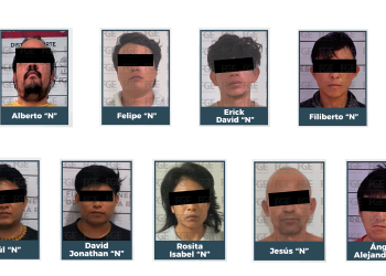 Capturan a nueve por narcomenudeo en Quintana Roo