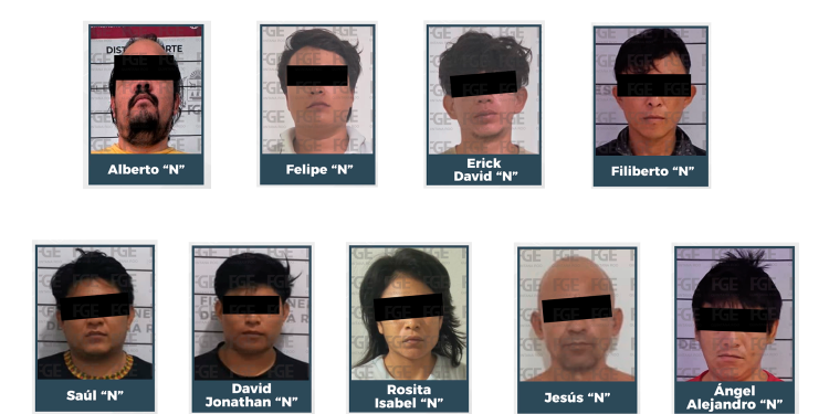Capturan a nueve por narcomenudeo en Quintana Roo