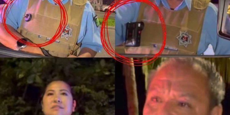 Video sobre el uso de cámaras corporales Policía Turística Cancún durante una intervención en Benito Juárez.