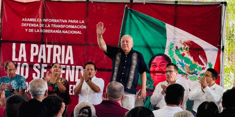 Rafa Marín llama desde Chetumal a fortalecer la defensa de la soberanía nacional