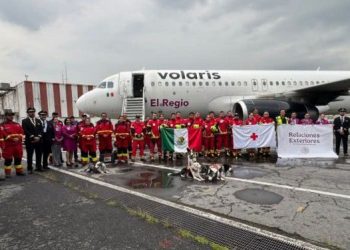 Integrantes de la BRIC regreso Quintana Roo tras misión de rescate internacional en Venezuela con equipo especializado y binomios caninos.