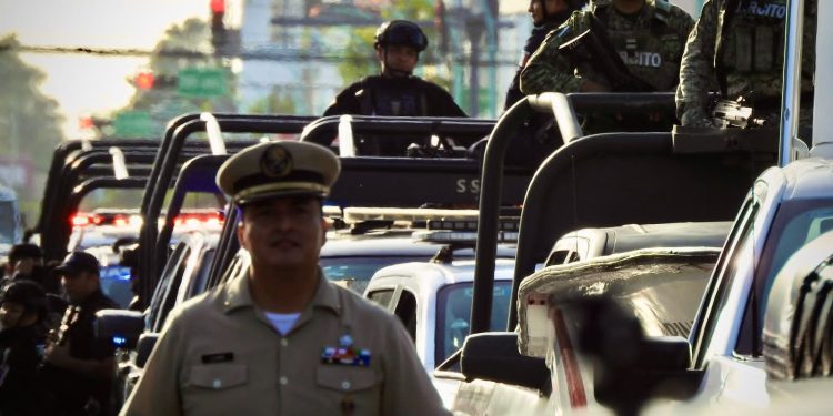 Autoridades de seguridad participan en el arranque del operativo Vacaciones Seguras 2026 en Chetumal.