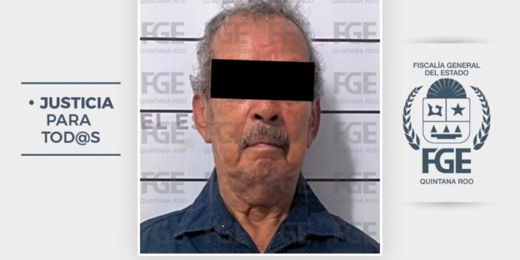 Ángel “N”, detenido por el presunto envenenamiento de dos gatos en Chetumal.