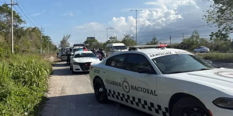 ejecutados en la carretera Playa del Carmen-Cancun