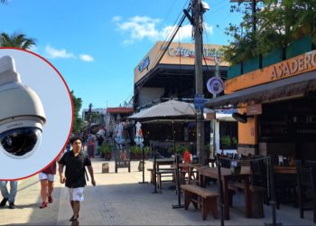 Autoridades informan que la conexión de cámaras de vigilancia en Tulum no tiene costo.