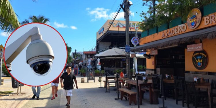 Autoridades informan que la conexión de cámaras de vigilancia en Tulum no tiene costo.
