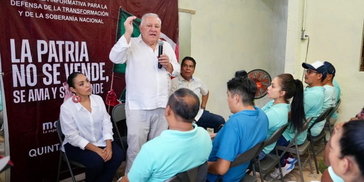 Rafa Marín destaca arraigo con Quintana Roo y llama a defender la transformación y la soberanía