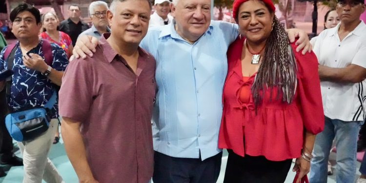 Rafa Marín llama en Isla Mujeres a defender la soberanía y fortalecer la Cuarta Transformación