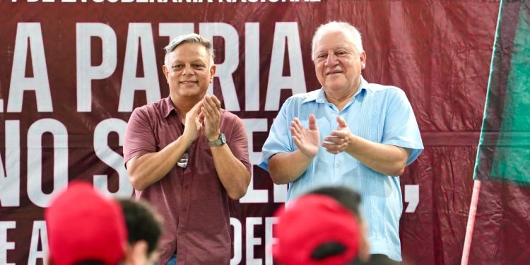 Rafa Marín llama en Isla Mujeres a defender la soberanía y fortalecer la Cuarta Transformación
