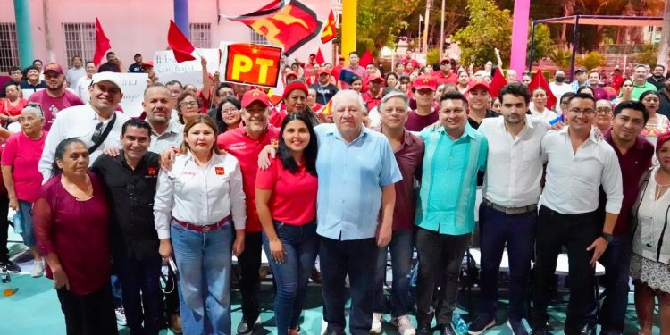 Rafa Marín llama en Isla Mujeres a defender la soberanía y fortalecer la Cuarta Transformación