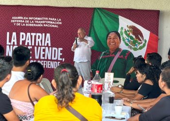 Rafa Marín llama en Rancho Viejo a defender la soberanía y la transformación de México