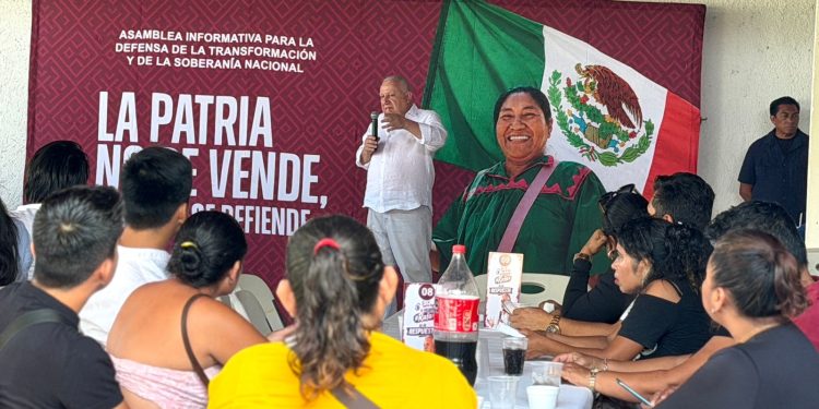 Rafa Marín llama en Rancho Viejo a defender la soberanía y la transformación de México