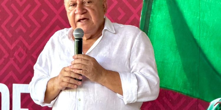 Rafa Marín llama en Rancho Viejo a defender la soberanía y la transformación de México