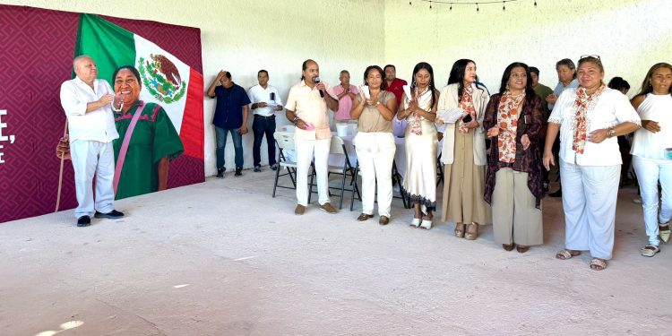 Rafa Marín llama en Rancho Viejo a defender la soberanía y la transformación de México