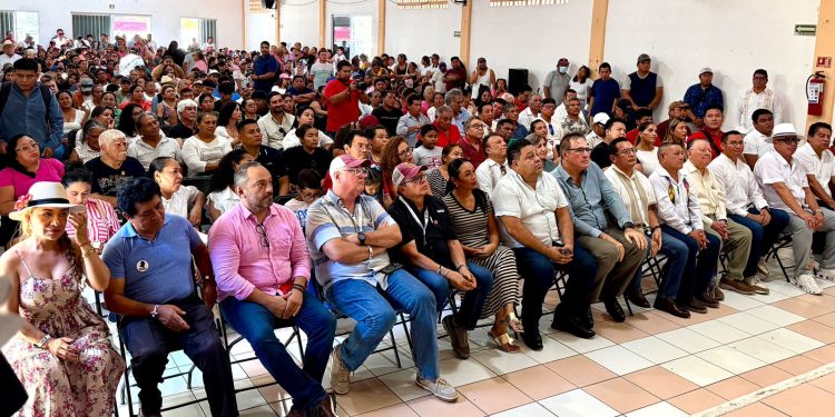 Rafa Marín fortalece el llamado a defender la Transformación y la soberanía nacional en Puerto Morelos