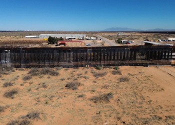 Muro fronterizo en Arizona