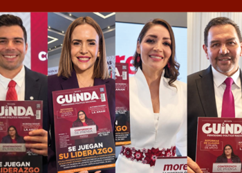 Guinda, referente de la ruta morenista
