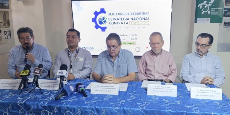 Alistan foro contra extorsión  