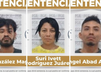 Justicia por feminicidio en Cancún Dan más de 37 años de cárcel a trío de asesinos.