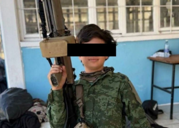 Niño de 15 años abatido en Michoacán.