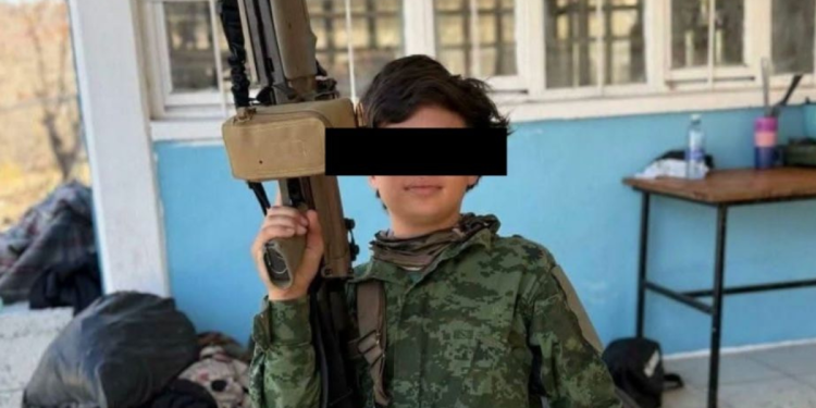 Niño de 15 años abatido en Michoacán.