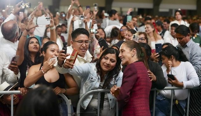 Sheinbaum llega a Villahermosa