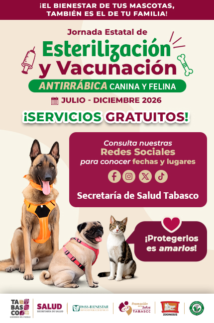 Esterilización y vacunacion