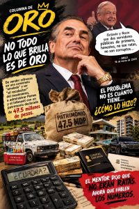 Octavio Romero Oropeza reporta un patrimonio de 47.5 millones de pesos en su declaración patrimonial, cifra que genera cuestionamientos sobre el origen de su riqueza.