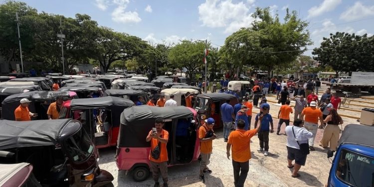 Mototaxistas de Cancún solicitan mayor seguridad para el gremio