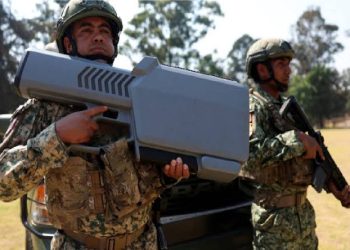 equipos antidrones en la frontera con Estados Unidos