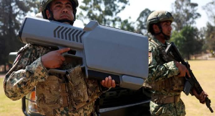 equipos antidrones en la frontera con Estados Unidos