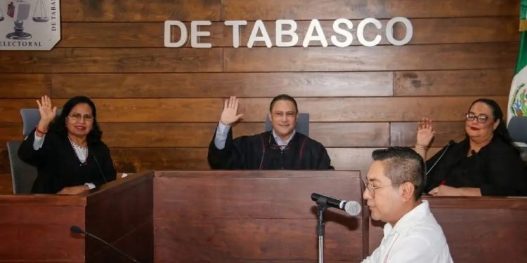 TET ratifica sanción al PRD Tabasco por actos anticipados de campaña