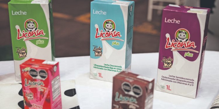 abastecimiento de leche del Bienestar