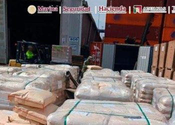 precursores químicos en la aduana de Manzanillo
