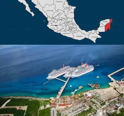 Cozumel registra menos cruceros durante temporada baja