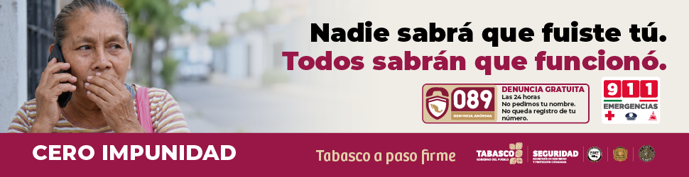 Cero impunidad